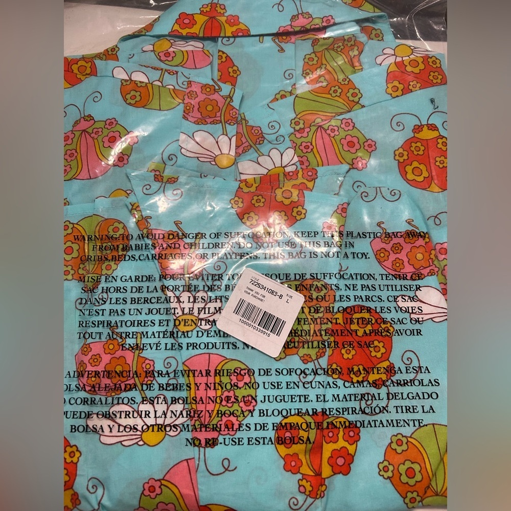 NWT MODCLOTH x MARISOL MURO FABULOUS FANTASIES WRAP TOP Sz. L - Picture 4 of 7